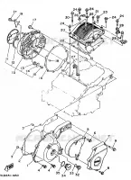 DEKSEL   MOTOR 1 voor Yamaha XTZ750 1989