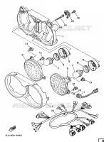 OPTIONELE ONDERDELEN voor Yamaha XTZ750 1989