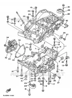 CARTERDELEN voor Yamaha XTZ750 1990