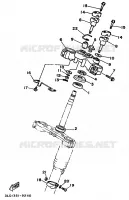 STUUR voor Yamaha XTZ750 1990