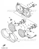 ALTERNATIEF KOPLAMP voor Yamaha XTZ750 1990