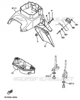 ALTERNATIEF SPATBORD voor Yamaha XTZ750 1990