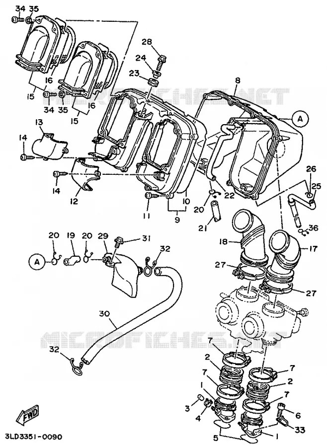 INLAAT Yamaha MOTO 750 1991 SUPERTENERE  XTZ750