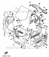 KAP 1 voor Yamaha XTZ750 1992