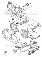 KOPLAMP voor Yamaha XTZ750 1992
