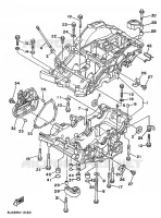 CARTERDELEN voor Yamaha XTZ750 1992