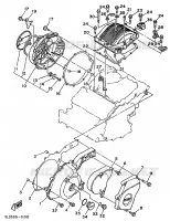 DEKSEL   MOTOR 1 voor Yamaha XTZ750 1992