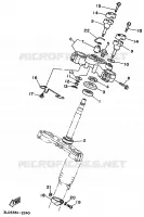 STUUR voor Yamaha XTZ750 1992