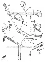 STUUR / KABEL voor Yamaha XTZ750 1992