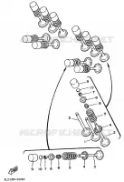 KLEPPEN voor Yamaha XTZ750 1992
