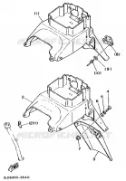 ALTERNATIEF SPATBORD voor Yamaha XTZ750 1994