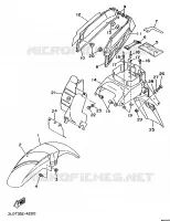 SPATBORD voor Yamaha XTZ750 1994