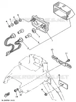 ACHTERLICHT voor Yamaha XTZ750N (37KW) 1992