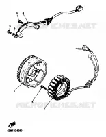 DYNAMO voor Yamaha XV1100 1989
