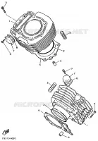 CILINDER voor Yamaha XV1100 1989