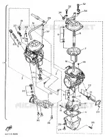 CARBURATEUR  voor Yamaha XV1100 1989