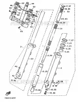 VOORVORK voor Yamaha XV1100 1989
