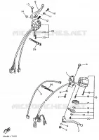STUURSCHAKELAAR / HEVEL voor Yamaha XV1100 1989