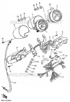 TELLERSET voor Yamaha XV1100 1991