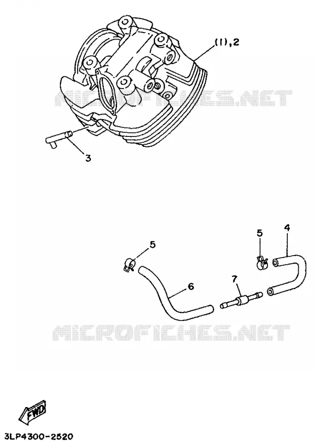 ALTERNATIEF MOTOR 1 Yamaha MOTO 1100 1994 VIRAGO  XV1100