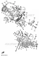 CILINDERKOP voor Yamaha XV1100 1995