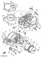 DEKSEL   MOTOR 1 voor Yamaha XV1100 1995