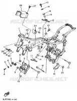 FRAME voor Yamaha XV1100 1995