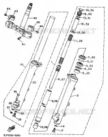 VOORVORK voor Yamaha XV1100 1995