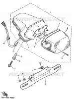 ACHTERLICHT voor Yamaha XV1100 1995