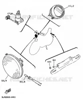 ALTERNATIEF ELECTRISCH  voor Yamaha XV1100 1995