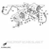 ALTERNATIEF MOTOR  voor Yamaha XV1100 1995