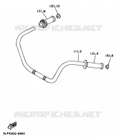OPTIONELE ONDERDELEN   CHASSIS voor Yamaha XV1100 1995