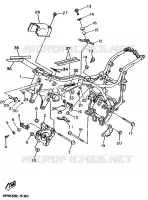 FRAME voor Yamaha XV1100 1996