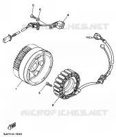 DYNAMO voor Yamaha XV1100 1996