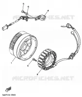 DYNAMO voor Yamaha XV1100 1997
