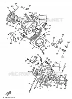 CILINDERKOP voor Yamaha XV1100 1997