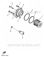 OLIEFILTER voor Yamaha XV1100 1997