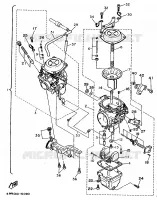 CARBURATEUR 1 voor Yamaha XV1100 1997