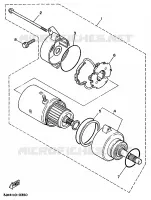 STARTMOTOR voor Yamaha XV1100 1997
