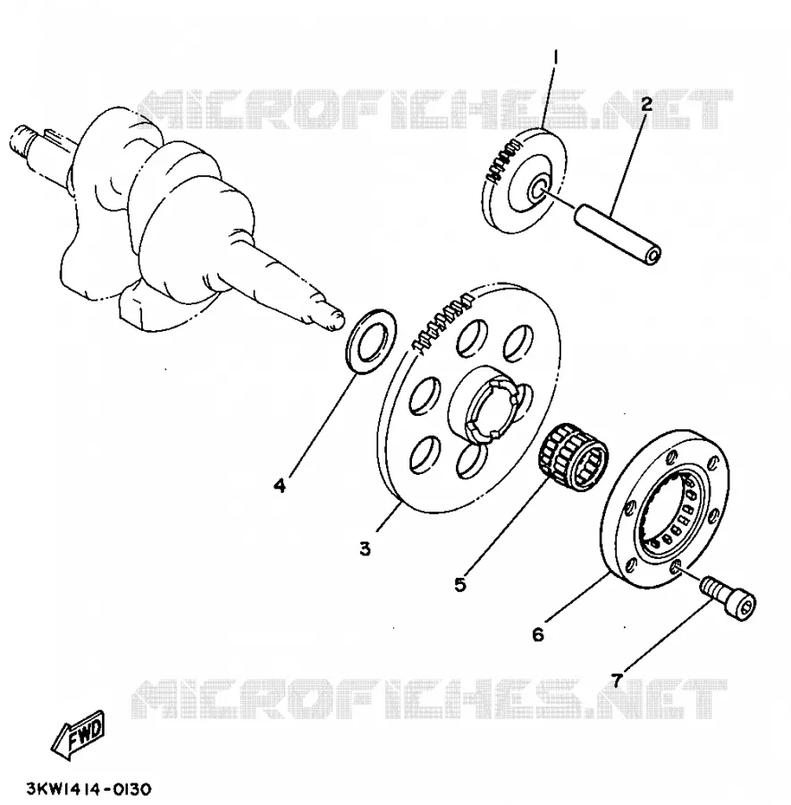 STARTMOTOR Yamaha MOTO 125 1998 VIRAGO  XV125