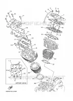 CILINDER voor Yamaha XV1600A 2002