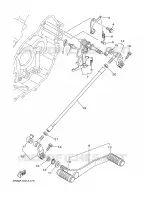 SCHAKEL STANG / PEDAAL voor Yamaha XV1600A 2002