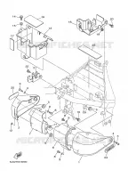 ZIJKUIPDEEL voor Yamaha XV1600A 2002