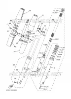 VOORVORK voor Yamaha XV1600A 2002