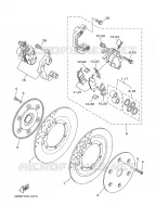 REMKLAUW VOOR voor Yamaha XV1600A 2002