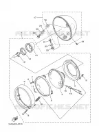 KOPLAMP voor Yamaha XV1600A 2002