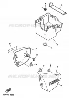 ZIJKUIPDEEL voor Yamaha XV250 1992