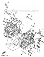 CARTERDELEN voor Yamaha XV250 1994