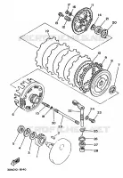 STARTMOTOR KOPPELINGS voor Yamaha XV250 1994
