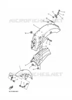SPATBORD voor Yamaha XV250 1994